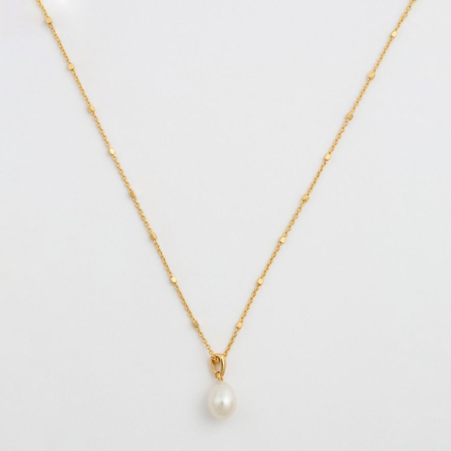 Syster P Halsband Treasure Single Pearl Guld