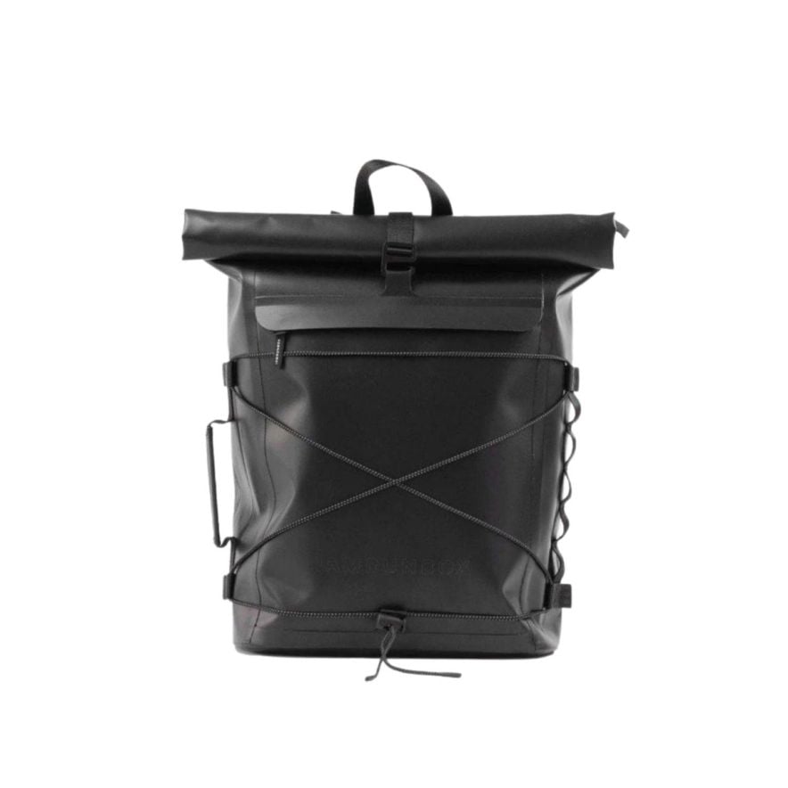 Ryggsäck Pannier rolltop (incl 2 carabiners) Svart