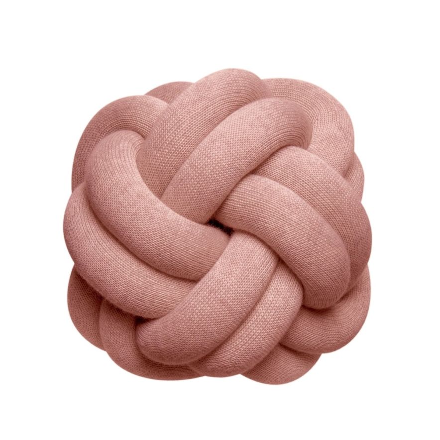 Design House Stockholm Kudde Knot dusty pink