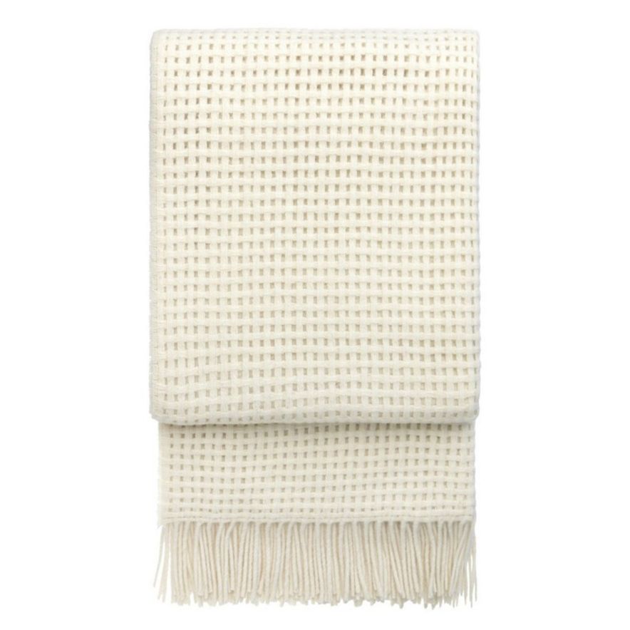 ELVANG Pläd Basket Off white