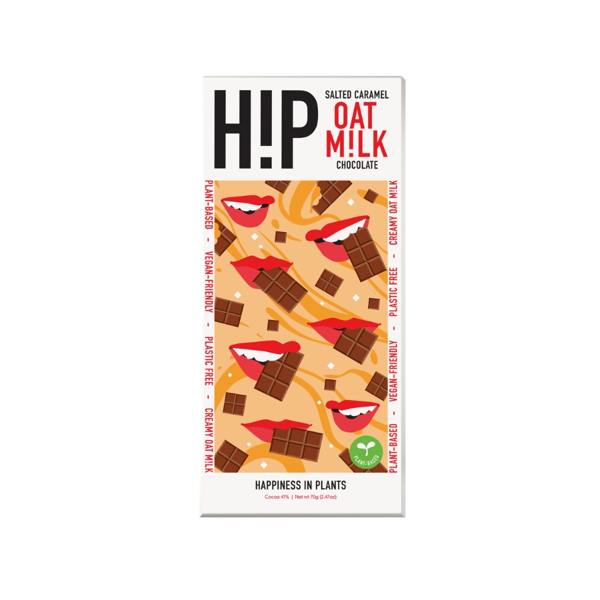 Havremjölkchoklad HiP Saltkaramellproduktzoombild #1