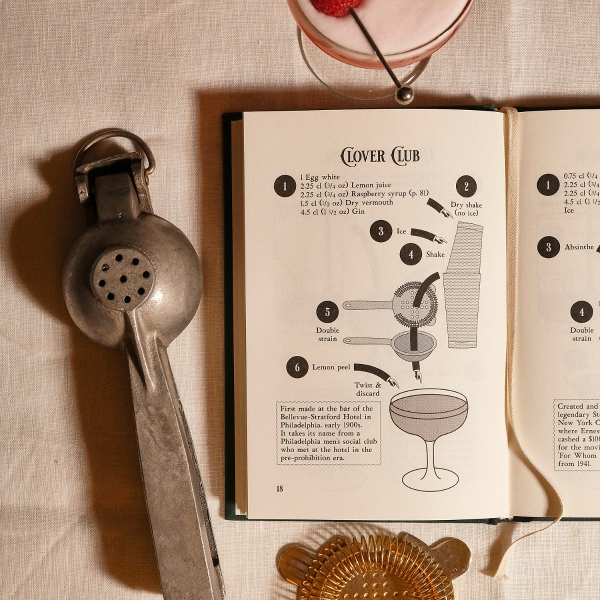 Bok Illustrated cocktail guide for your home barproduktzoombild #3