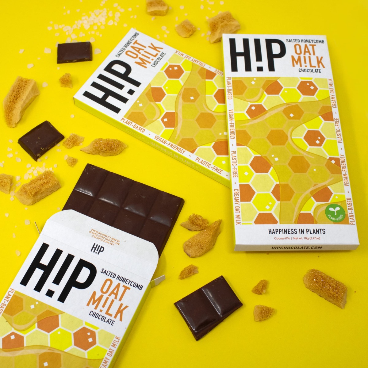 Havremjölkchoklad HiP Honeycombproduktzoombild #3