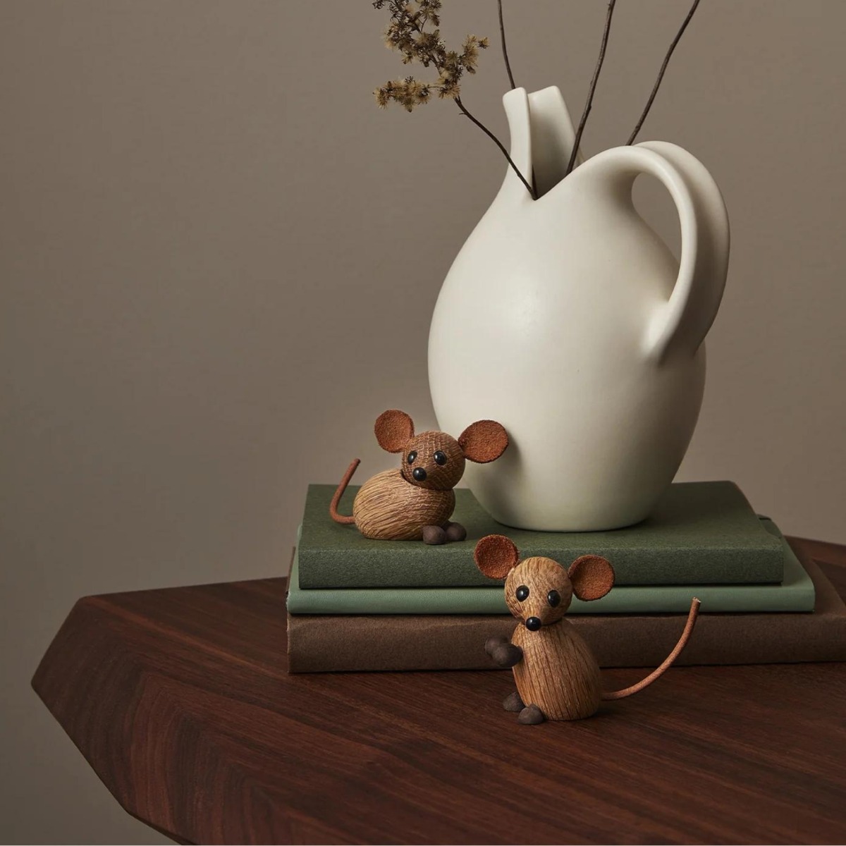 Träfigur The City Mouse 6,7 cm Ekproduktzoombild #4