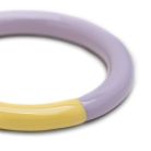 Ring Double color emalj gul/lilaproduktminiatyrbild #2