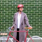 Cykelhjälm Dashel Urban Rödproduktminiatyrbild #5