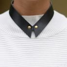 Halsband Shirt svartproduktminiatyrbild #2