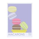 Fikaposter Macarons 30x40produktminiatyrbild #1