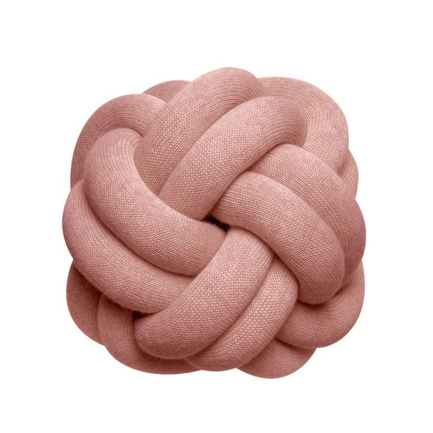 Kudde Knot dusty pinkproduktbild #1