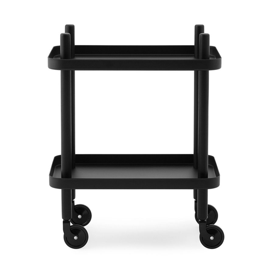 Serveringsvagn Block svart/svartproduktbild #1