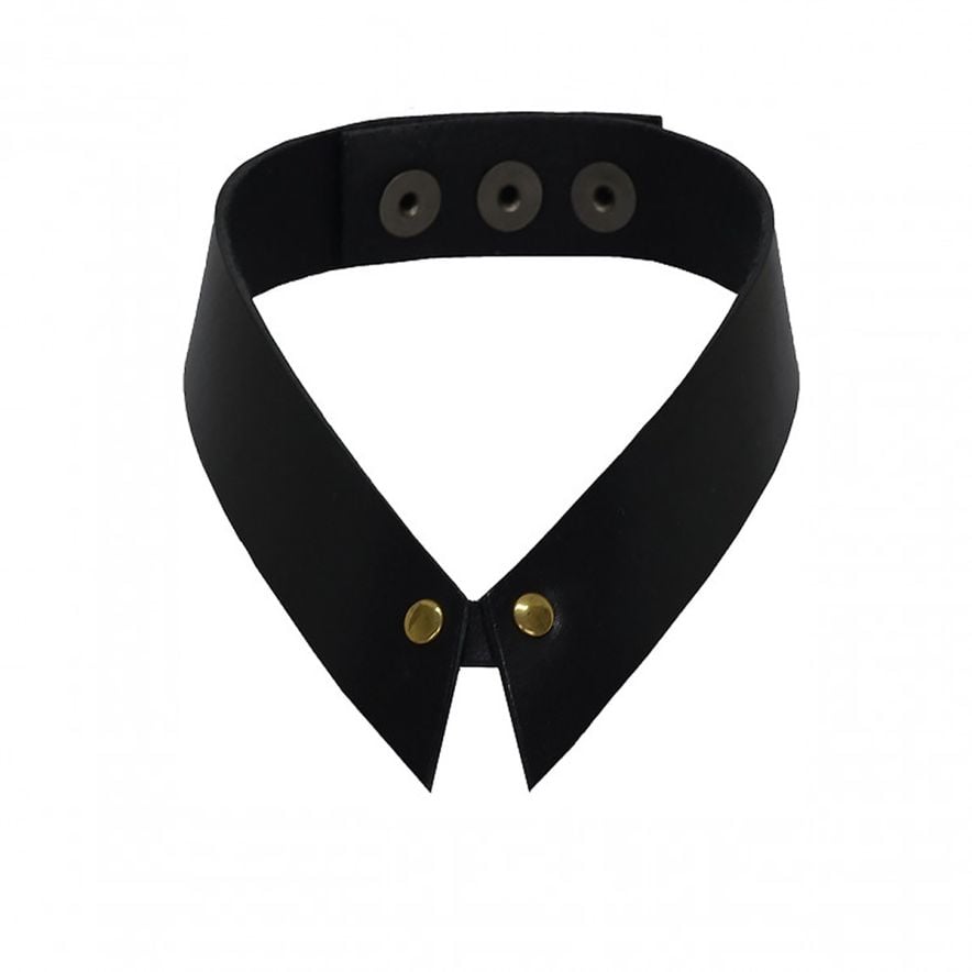 Halsband Shirt svartproduktbild #1