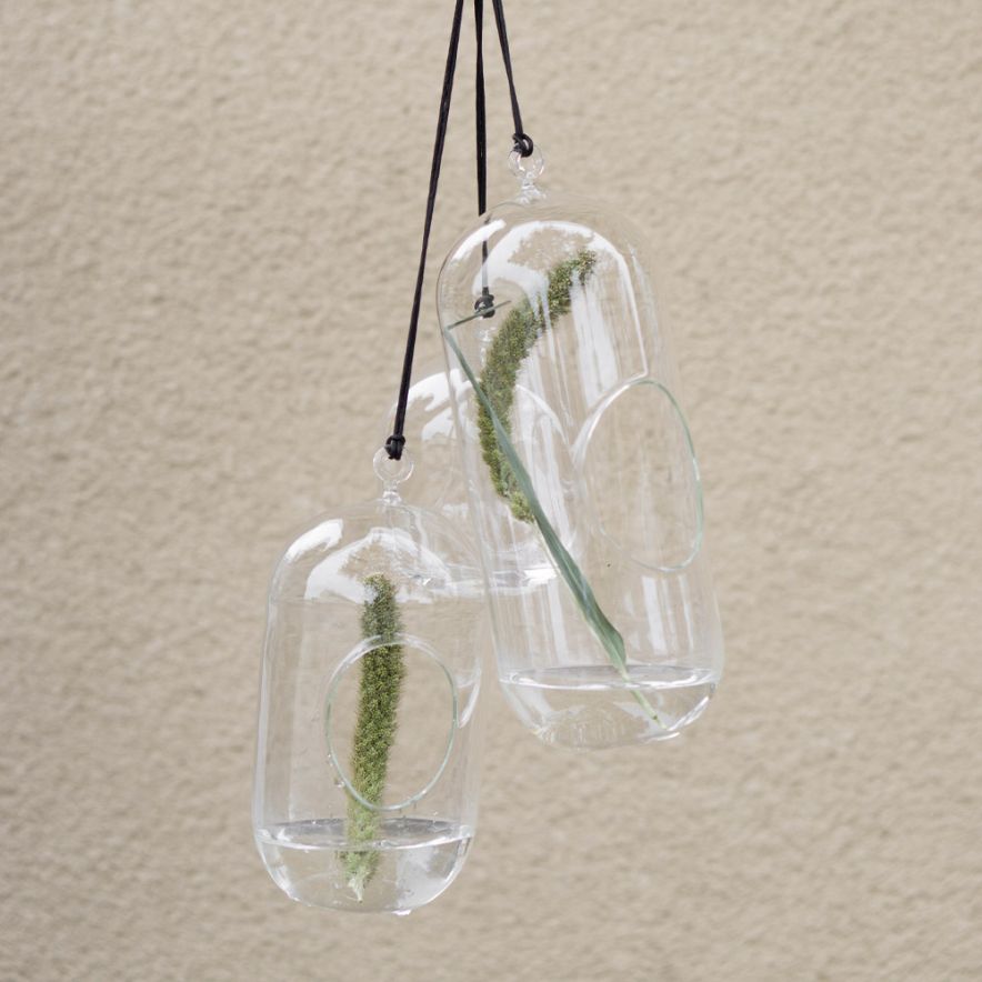 Vas Hanging Glass Lproduktbild #2
