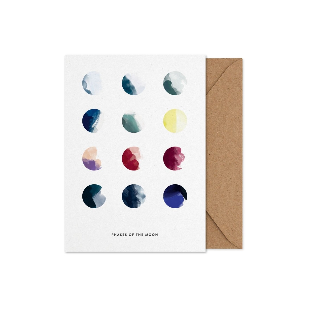 Paper Collective Kort Art card Moon Phases