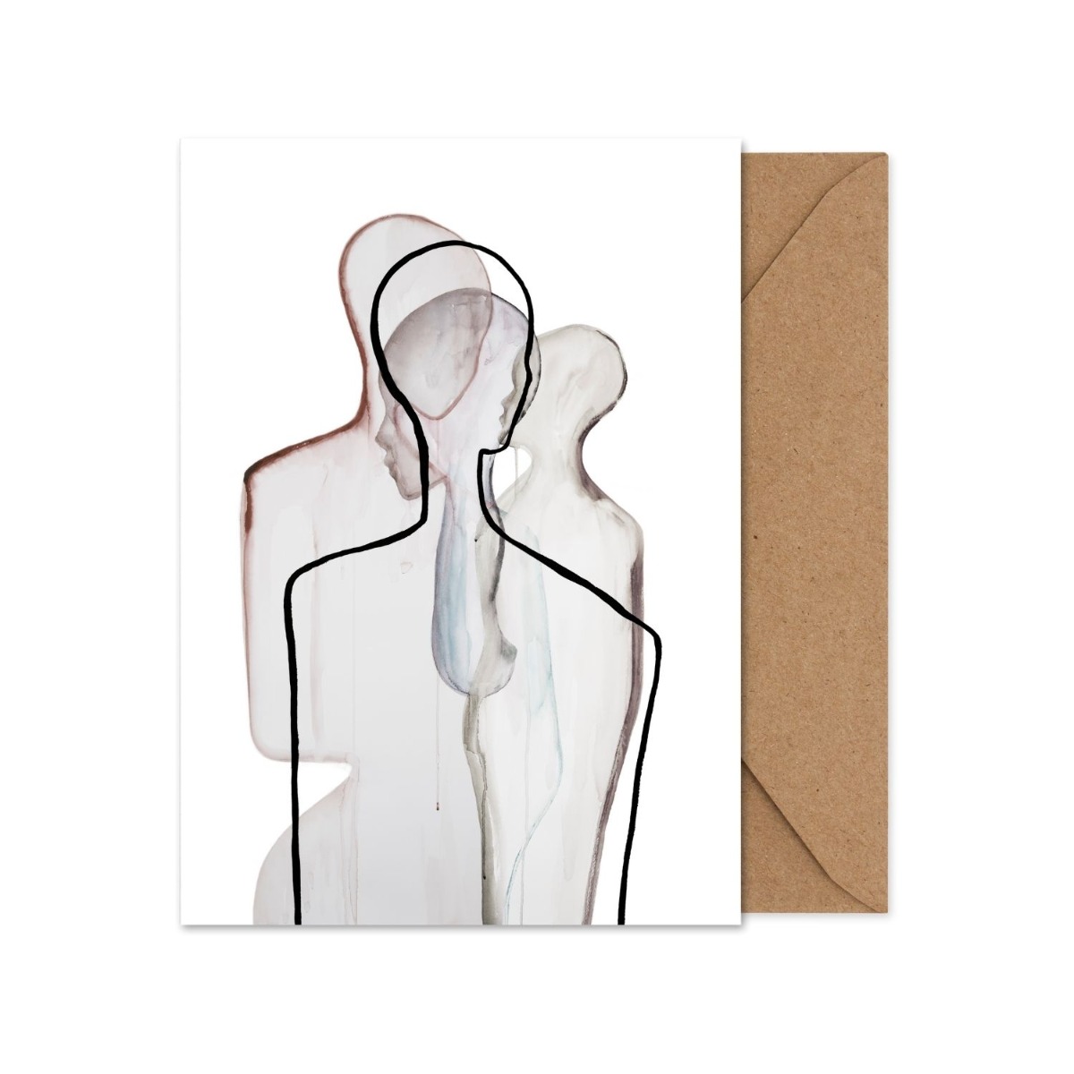 Läs mer om Paper Collective Kort Art card Mother
