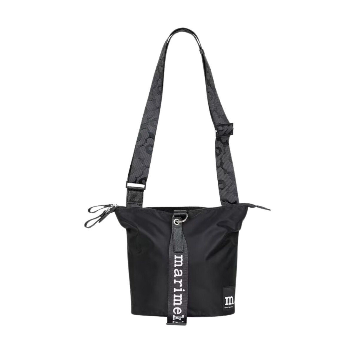 Läs mer om Marimekko Väska Carry all solid svart