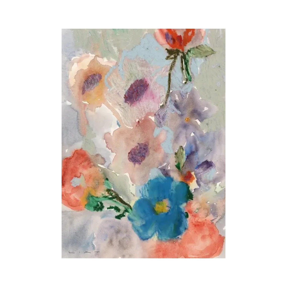 Paper Collective Poster Bunch of Flowers 50x70 cm