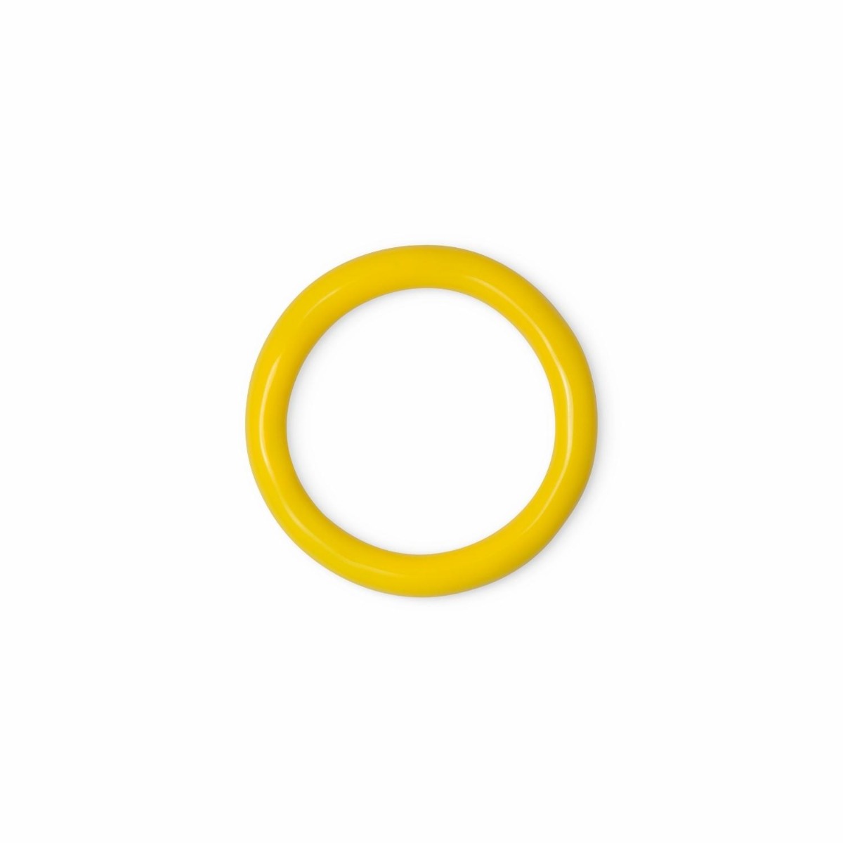 Läs mer om Lulu Copenhagen Ring Color emalj st.17 gul