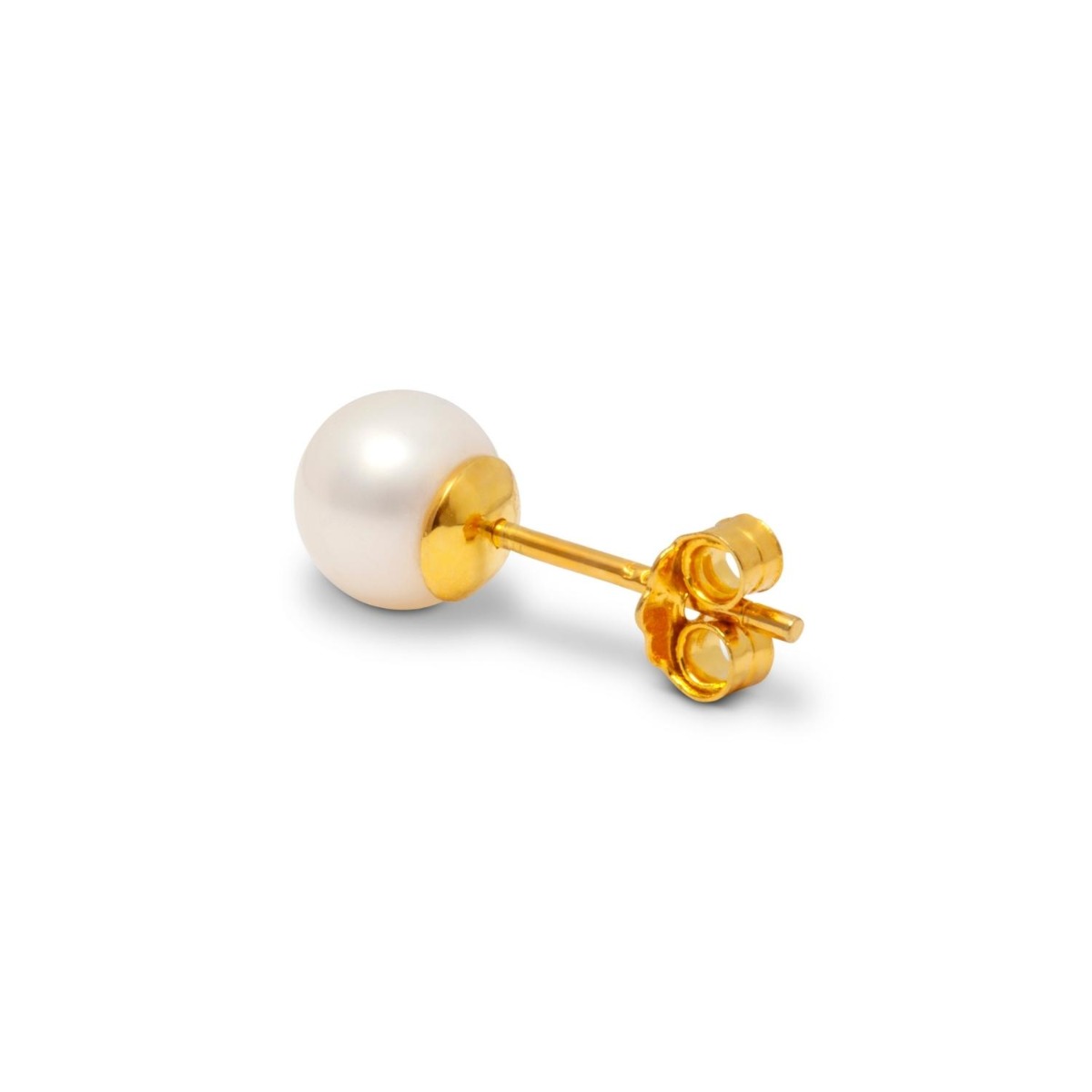 Örhänge Ball large pearl guld 1 stproduktzoombild #4