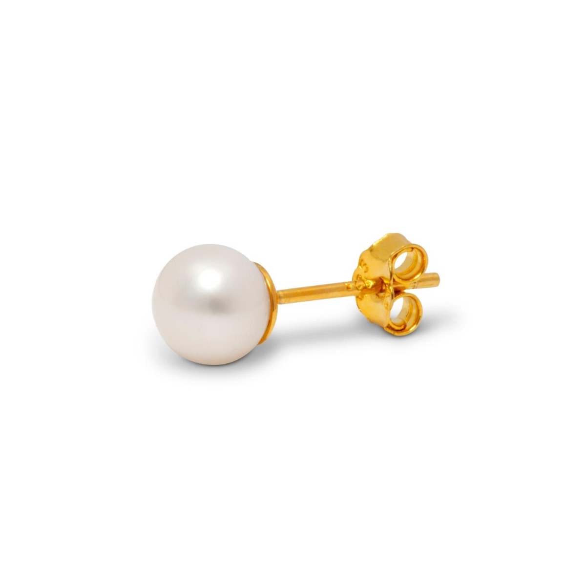 Örhänge Ball large pearl guld 1 stproduktzoombild #1