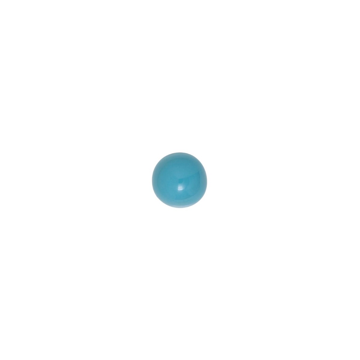 Örhänge Color Ball emalj ljusblå 1 stproduktzoombild #3