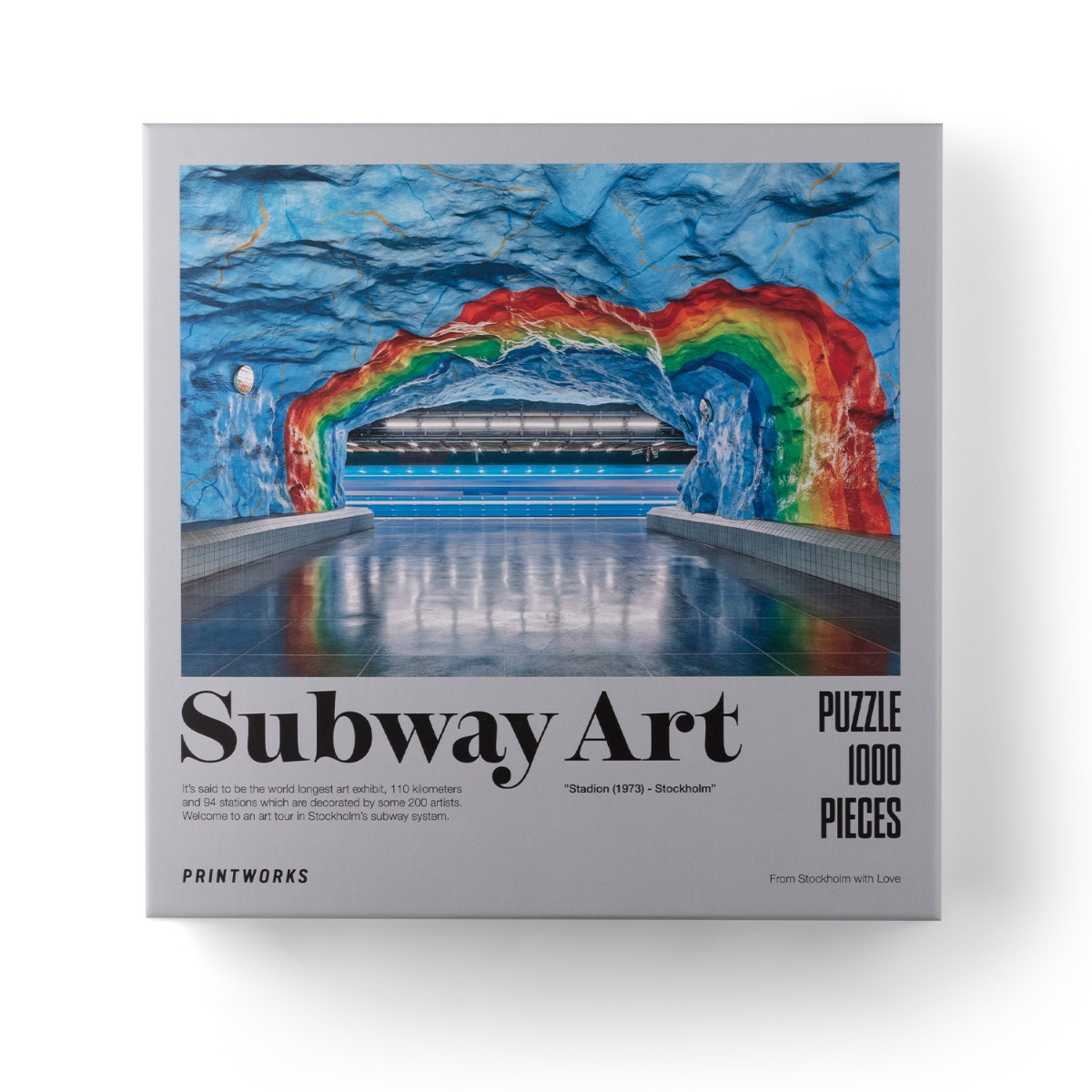 Pussel Subway Art Rainbowproduktzoombild #1