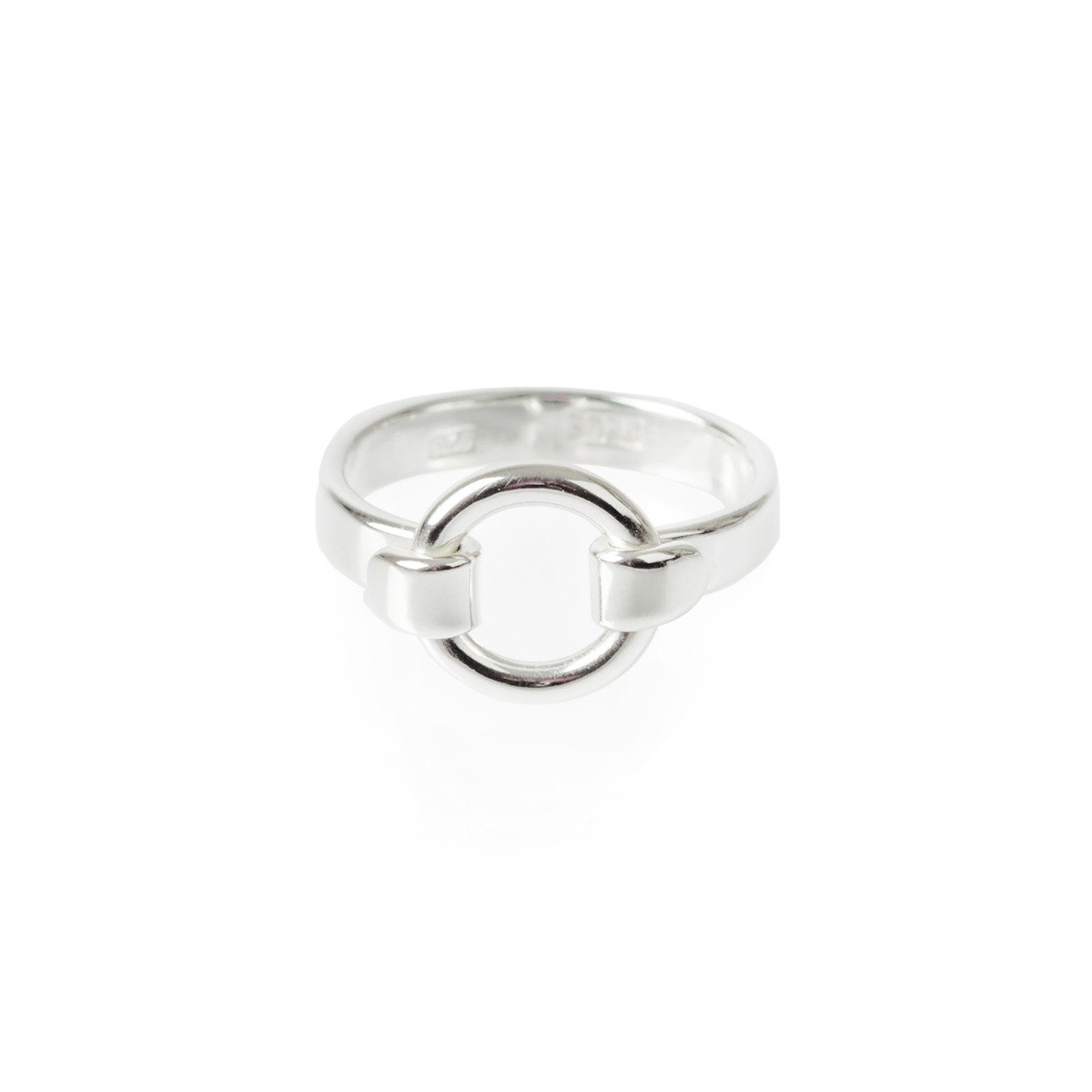 Designtorget Ring silver med ring 19 mm