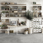 Vitrinskåp 78x30x42 ek