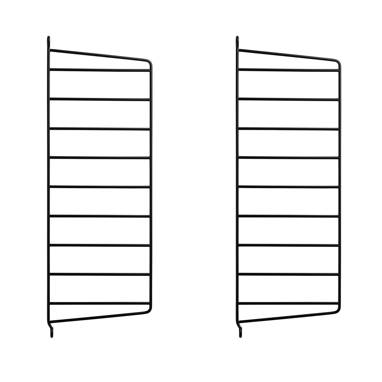 Väggavel 50x20 2-p svart