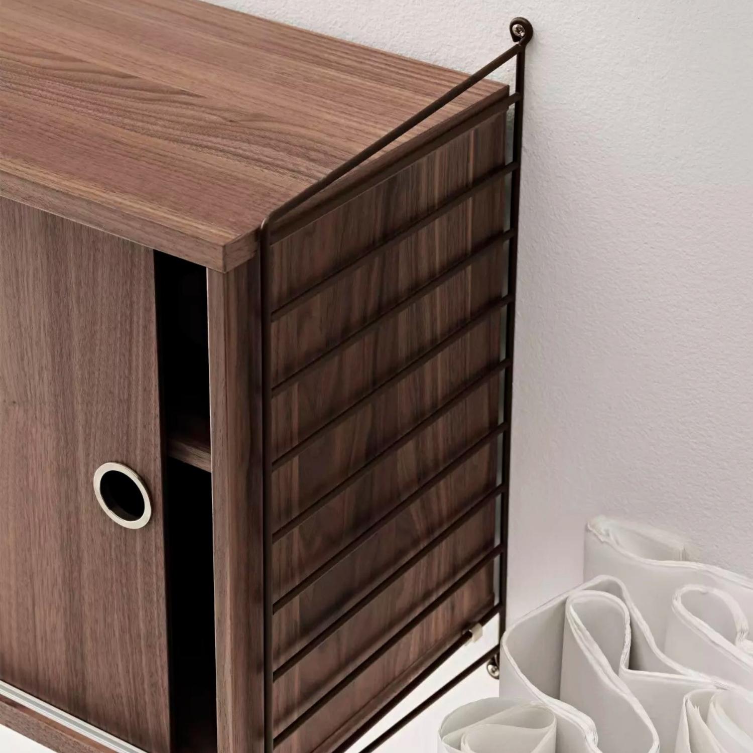 Väggavel 50x20 2-p svart