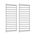 Väggavel 75x30 2-p svart