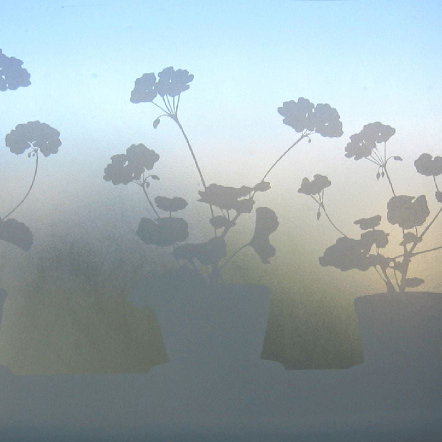 Fönstermönster Pelargon liten