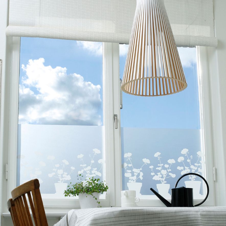 Fönstermönster Pelargon stor