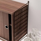 Väggavel 50x20 1-p vit