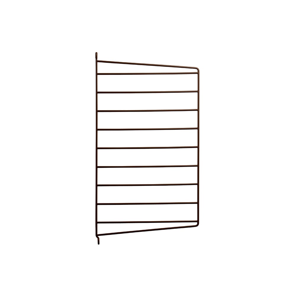 Väggavel 50x30 1-p brun