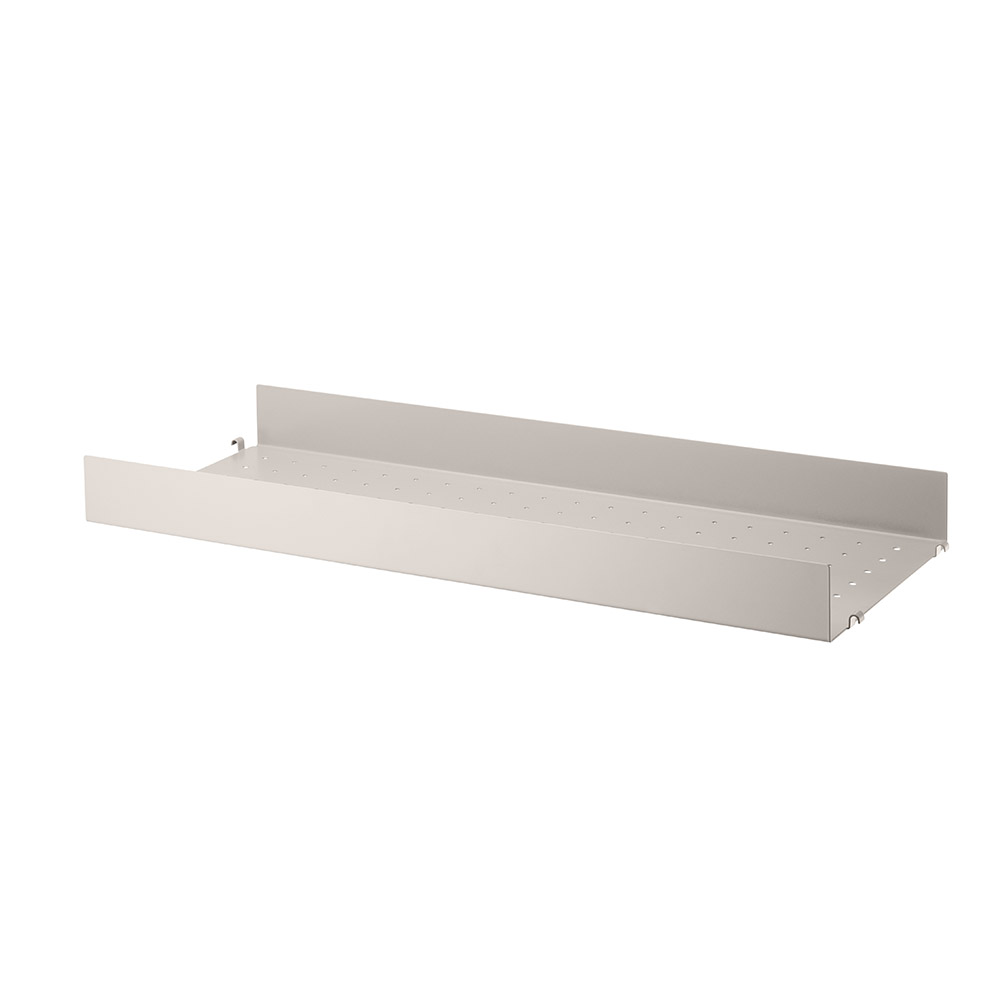 Metallhyllplan Hög 78x30 beige