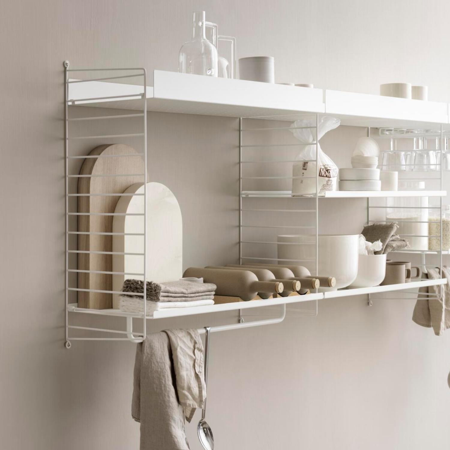 Väggavel 75x30 2-p svart