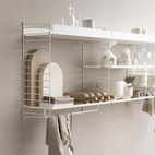 Väggavel 75x30 2-p svart