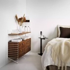 Golvgavel 85x30 2-p svart