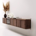 Väggavel 50x20 1-p vit