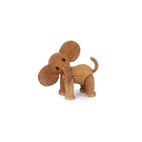 Träfigur Ella Elefant Baby 9 cm Ek/Lönn