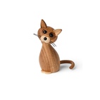 Träfigur Lucky The Cat 15,9 cm Ek