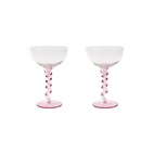 Champagnecoupe Spiral 2 st Rosa