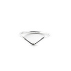 Ring Chevron silver