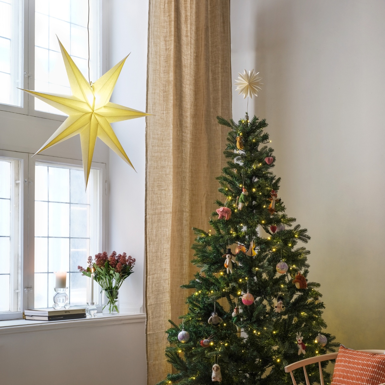 Adventsstjärna DT Isak 60cm