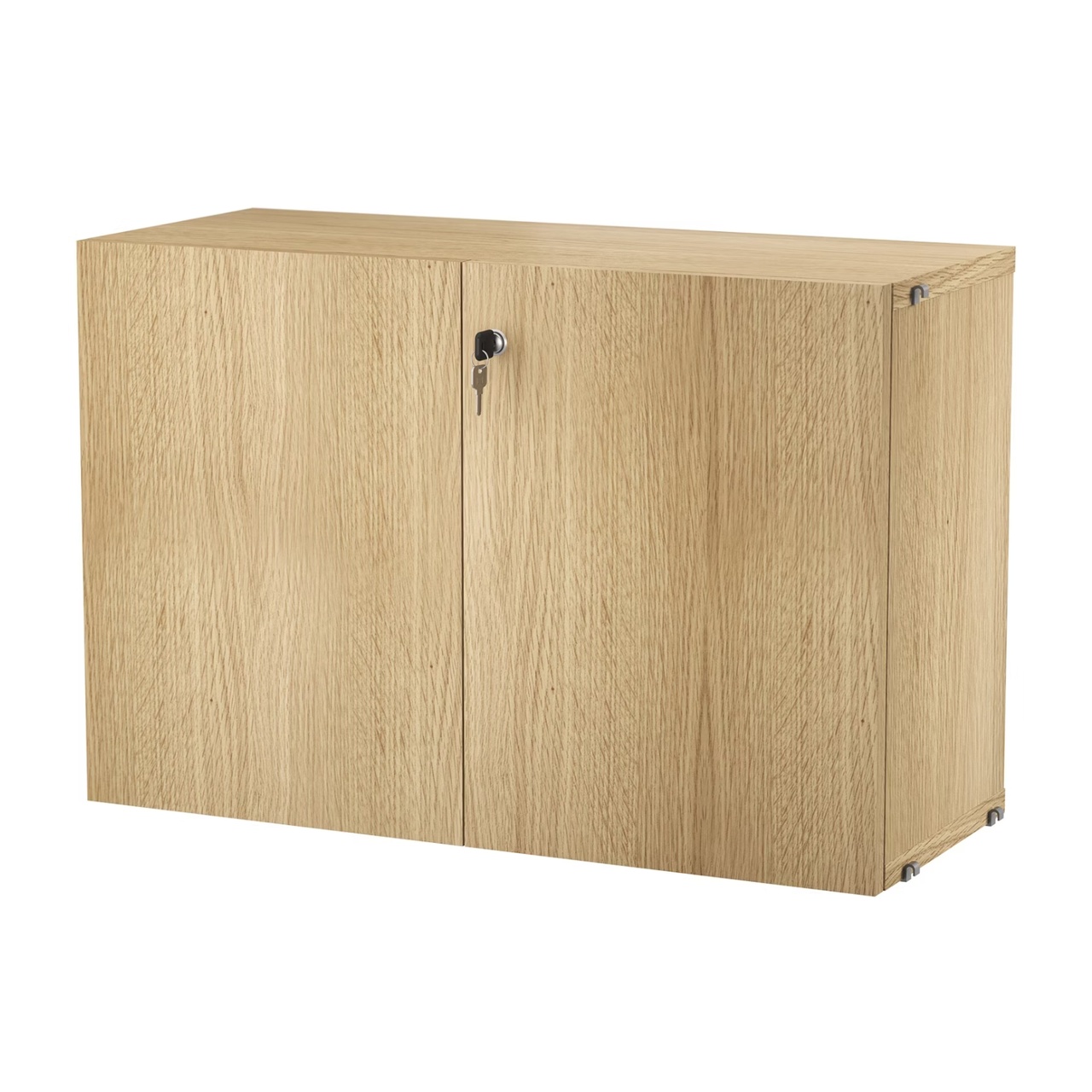 Skåp med lås 78x32,2x52 Ek