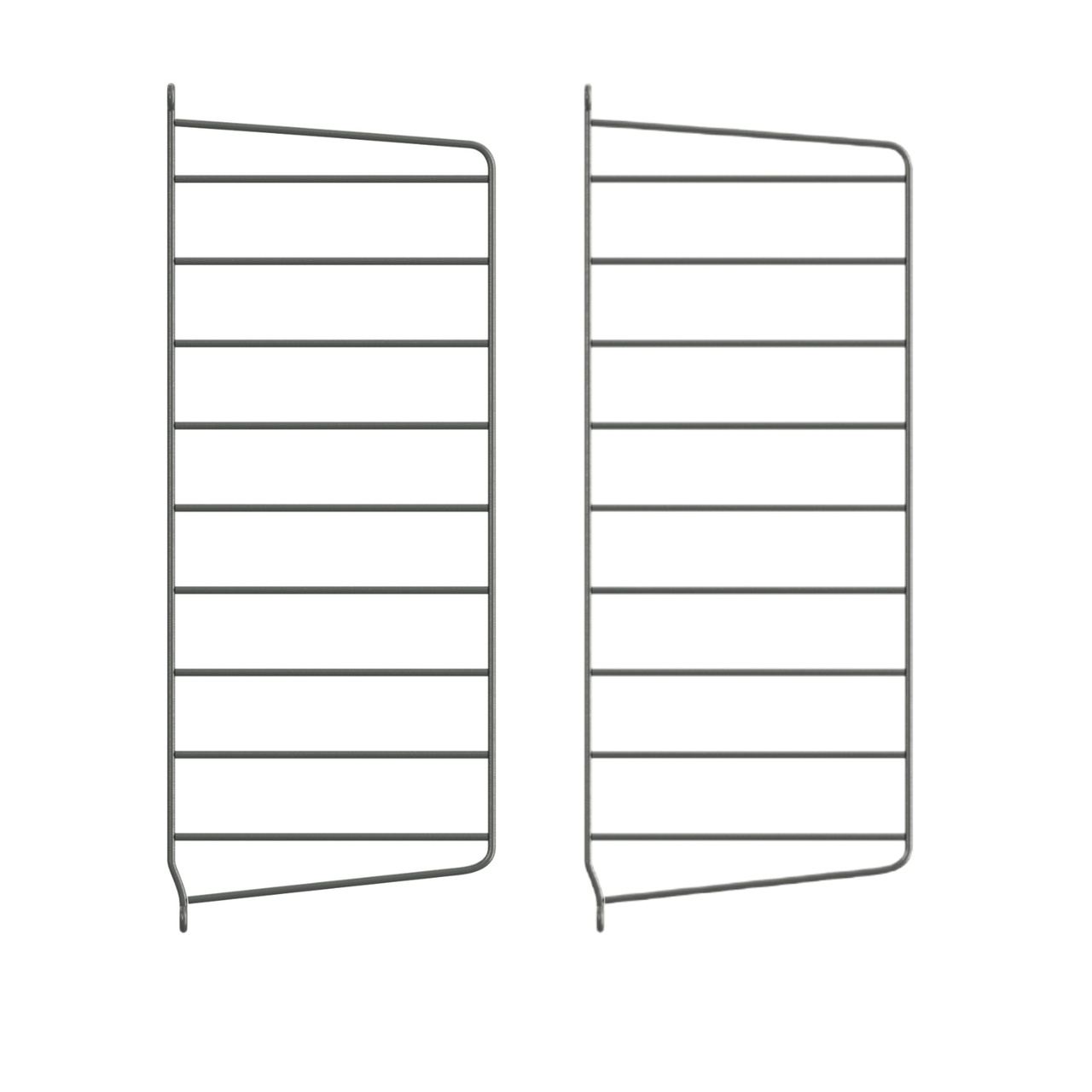 Väggavel 50x20 2-p Mörkgrå