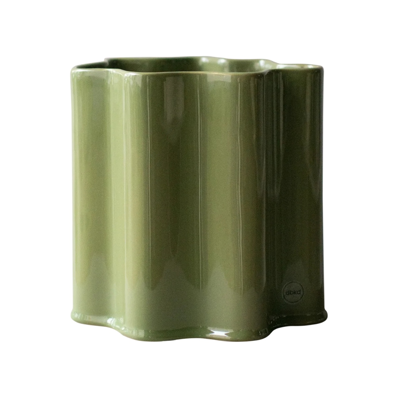 Kruka Filter large grön