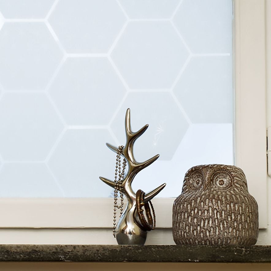 Fönstermönster Hexagon 10-p