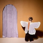 Utklädnad Fjäril maxi lila 3-5 år