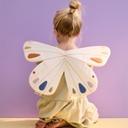 Utklädnad Fjäril vit